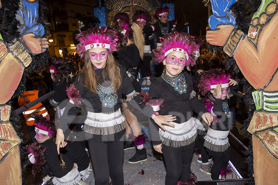 Rua del Carnaval de Les Roquetes del Garraf 2017